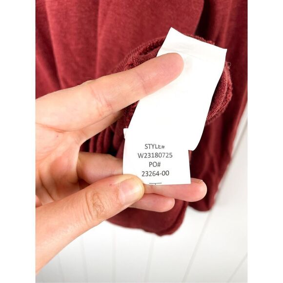 Prana Frosene Top Cotton and‎ Tencel in Mulled Wine Size XS - Picture 7 of 11